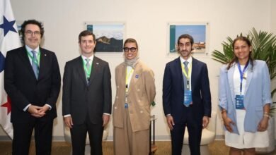 نورة الكعبي تشارك في المنتدى الاقتصادي الدولي لـ"CAF" في بنما