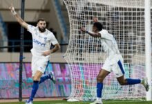 بنزيما ينفجر بهاتريك في ظهوره الأول مع الهلال