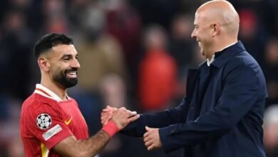 سلوت يساند صلاح لكسر صيامه التهديفي 2 سلوت يساند صلاح لكسر صيامه التهديفي