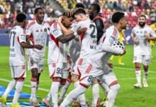 الجزيرة يعاقب كلباء في دوري أدنوك للمحترفين