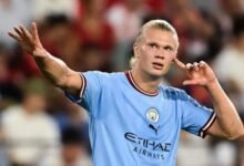 صورة.. هالاند يسخر من لاعب نيوكاسل