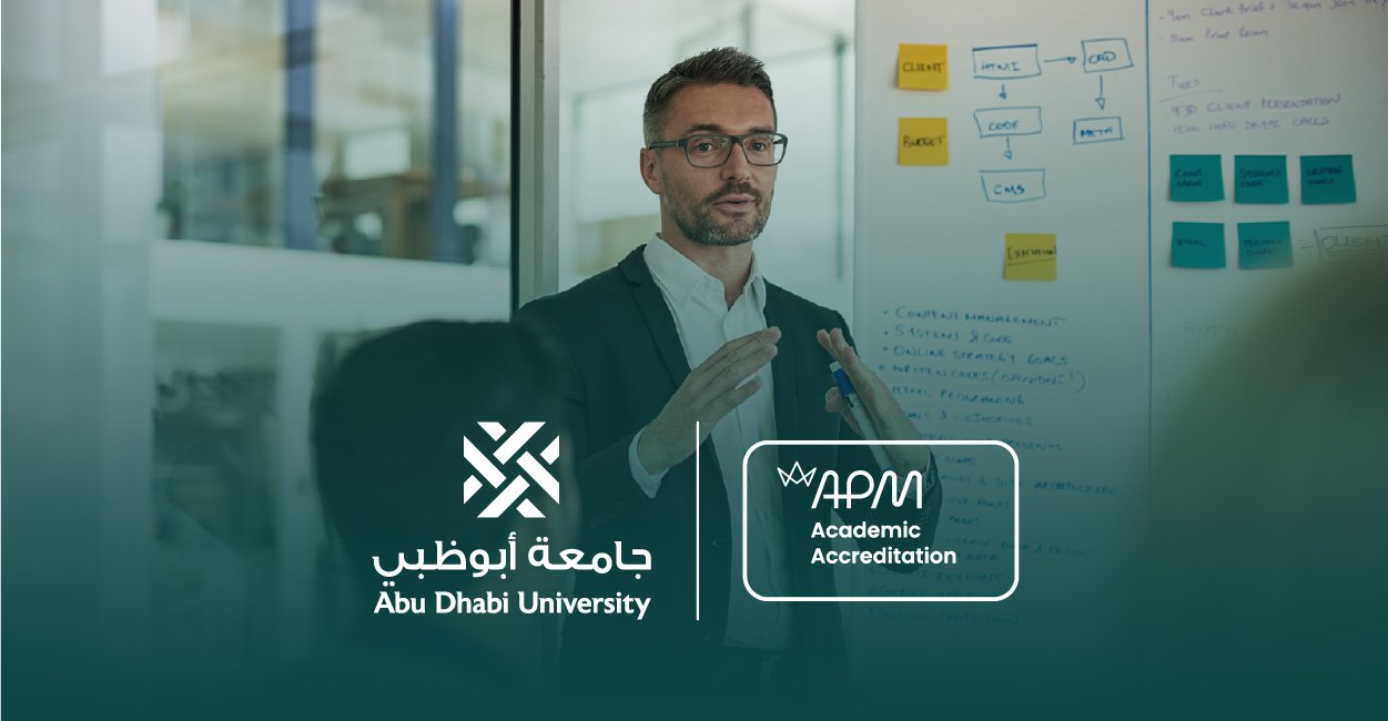 "جامعة أبوظبي" تحقق الريادة بحصولها على الاعتماد الأكاديمي لماجستير إدارة المشاريع 1 "جامعة أبوظبي"