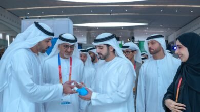 حمدان بن محمد يشهد جانبا من منافسات "ألعاب الماسترز أبوظبي 2026"