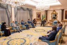 شخبوط بن نهيان يلتقي برئيس جمهورية الكونغو