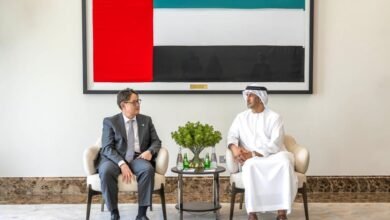 سعيد الهاجري يستقبل النائب الأول لوزير شؤون مجلس الوزراء في منغوليا 4 سعيد الهاجري يستقبل النائب الأول لوزير شؤون مجلس الوزراء في منغوليا