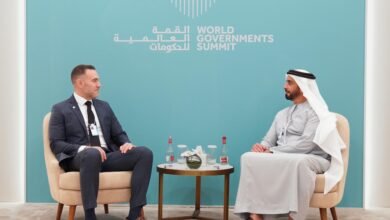 سيف بن زايد يلتقي الرئيس التنفيذي لمؤسسة غالوب