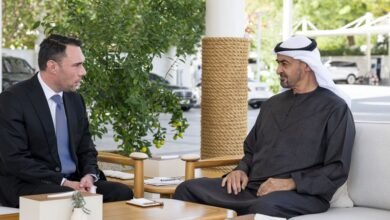 رئيس الدولة يستقبل كبير مستشاري الأمن القومي لرئيس وزراء المجر 4 رئيس الدولة يستقبل كبير مستشاري الأمن القومي لرئيس وزراء المجر