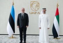 الإمارات وإستونيا تعززان التعاون في مجالي الرقابة والتدقيق