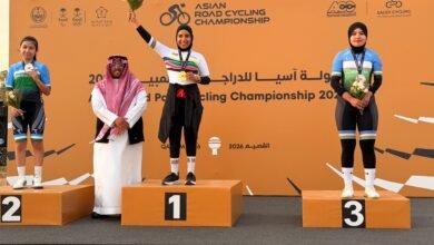 منتخب الإمارات يحصد 4 ميداليات في افتتاح بطولة آسيا للدراجات البارالمبية