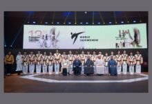 محمد الشرقي يشهد حفل افتتاح بطولتي الفجيرة الدولية المفتوحة للتايكواندو وكأس العرب ويشيد بالمستوى التنظيمي