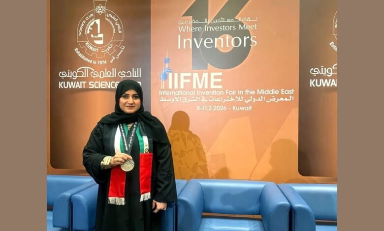 قفاز ذكي لفاقدي البصر يمنح الإمارات جائزة "براءات الاختراع الخليجي" وميدالية فضية في الكويت 9 قفاز ذكي لفاقدي البصر يمنح الإمارات جائزة "براءات الاختراع الخليجي" وميدالية فضية في الكويت