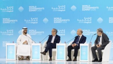 ضمن "قمة الحكومات"/ فائزون بجائزة نوبل: تمويل العلم مسؤولية الحكومات والذكاء الاصطناعي لا يستنسخ الإبداع 4 ضمن "قمة الحكومات"/ فائزون بجائزة نوبل: تمويل العلم مسؤولية الحكومات والذكاء الاصطناعي لا يستنسخ الإبداع