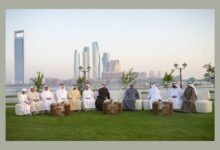 منصور بن زايد يشارك موظفي ديوان الرئاسة والسلك القضائي وقطاع التعليم مأدبة الإفطار الرمضانية