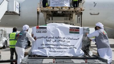 دعما للمتضررين من الجفاف.. الإمارات ترسل 30 طنا من المساعدات الغذائية إلى كينيا