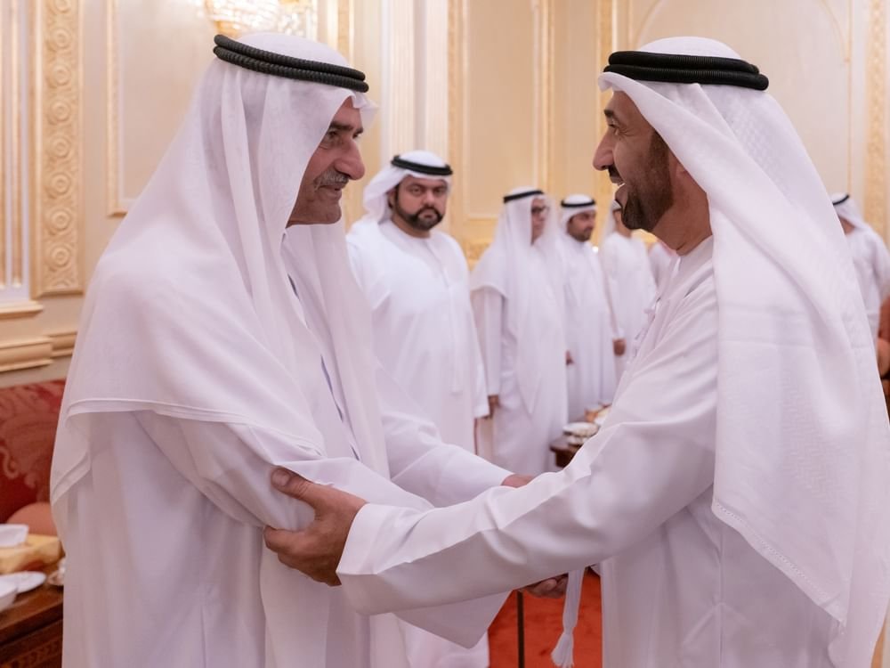 حمد الشرقي يستقبل رئيس البرلمان العربي والمهنئين بشهر رمضان بحضور ولي عهد الفجيرة 1 حمد الشرقي يستقبل رئيس البرلمان العربي والمهنئين بشهر رمضان بحضور ولي عهد الفجيرة