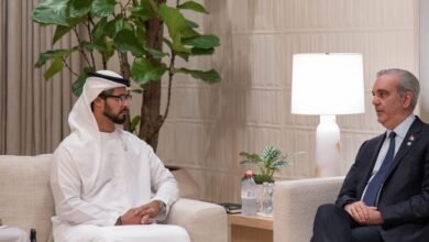 زايد بن حمدان بن زايد يلتقي رئيس الدومينيكان لبحث فرص التعاون الاقتصادي والاستثماري