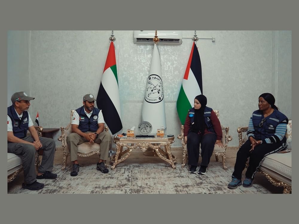 المستشفى الميداني الإماراتي يستقبل وفدا من منظمة الصحة العالمية 1 المستشفى الميداني الإماراتي يستقبل وفدا من منظمة الصحة العالمية