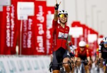 الهولندية "ويبس" تواصل تألقها في طواف الإمارات وتتوج بالمرحلة الثانية