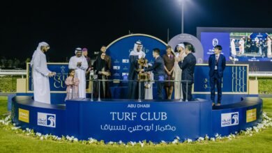 شخبوط بن نهيان بن مبارك يتوِّج الفائز بسباق كأس أبوظبي الذهبي