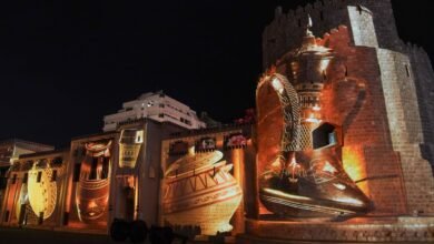 "مهرجان أضواء الشارقة" يحوّل معالم الإمارة إلى لوحات تحكي نبض الانتماء