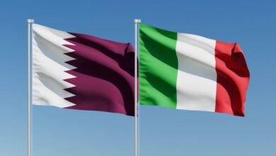 أمير قطر ورئيسة وزراء إيطاليا يبحثان تطورات الأوضاع في المنطقة