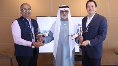 نهيان بن مبارك يشهد انضمام طائرتين جديدتين إلى أسطول شركة "FLY91" في دبي