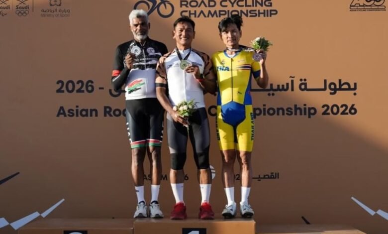 الإمارات تعزز رصيدها في البطولة الآسيوية للدراجات بميداليتين جديدتين 2 الإمارات تعزز رصيدها في البطولة الآسيوية للدراجات بميداليتين جديدتين