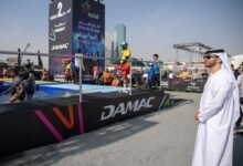 منصور بن محمد يشهد جانباً من منافسات "ألعاب دبي 2026"