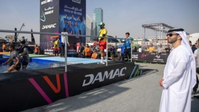 منصور بن محمد يشهد جانباً من منافسات "ألعاب دبي 2026" 3 منصور بن محمد يشهد جانباً من منافسات "ألعاب دبي 2026"