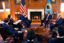 عبدالله بن زايد يختتم زيارة عمل إلى واشنطن