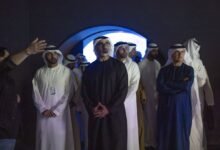 خالد بن محمد بن زايد يلتقي حمدان بن محمد بن راشد على هامش فعاليات القمة العالمية للحكومات 2026