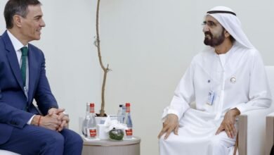 محمد بن راشد يلتقي رئيس وزراء إسبانيا ويبحثان تعزيز التعاون بين البلدين