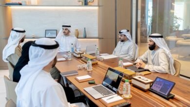 محمد بن راشد بن محمد بن راشد يترأّس الاجتماع الأول للجنة الإشرافية لقُرى راشد