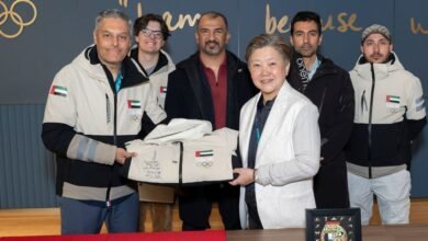 الإمارات تختتم مشاركتها التاريخية الأولى في الألعاب الأولمبية الشتوية