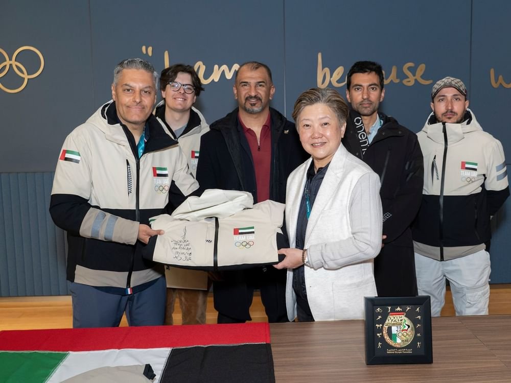 الإمارات تختتم مشاركتها التاريخية الأولى في الألعاب الأولمبية الشتوية 1 الإمارات تختتم مشاركتها التاريخية الأولى في الألعاب الأولمبية الشتوية