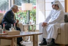 مكتوم بن محمد يلتقي رئيس مجلس إدارة شركتيّ "هونج كونج وشنغهاي للفنادق" و"سي إل بي القابضة للطاقة"