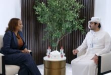 مكتوم بن محمد يلتقي المديرة التنفيذية لشركة "وايمو" ضمن القمة العالمية للحكومات