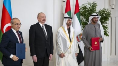 بحضور رئيس الدولة ورئيس أذربيجان.. "XRG" توقّع صفقة الاستحواذ على حصة في شركة "ممر الغاز الجنوبي"