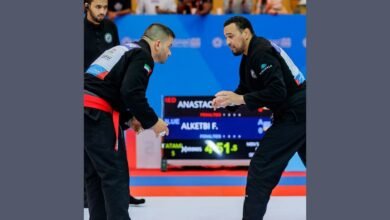 ختام منافسات الجوجيتسو في "ألعاب الماسترز أبوظبي 2026"