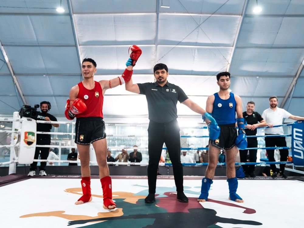 ختام منافسات المواي تاي ضمن فعاليات بطولة الشيخ منصور بن زايد آل نهيان الرمضانية – "الوثبة 2026" 1 ختام منافسات المواي تاي ضمن فعاليات بطولة الشيخ منصور بن زايد آل نهيان الرمضانية – "الوثبة 2026"