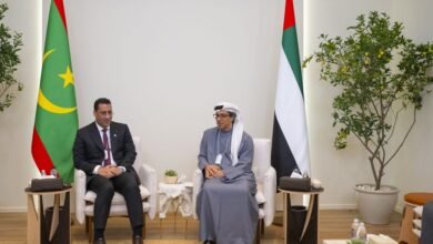 منصور بن زايد يلتقي رئيس وزراء موريتانيا ويبحث آفاق التعاون المشترك