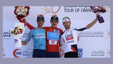 "الامارات للدراجات الهوائية" ثالثاً في الترتيب العام بعد ختام طواف عمان