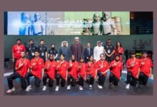 نجل ولي عهد الفجيرة يشهد منافسات اليوم الثاني ويتوج أبطال كأس العرب للتايكواندو بالفجيرة