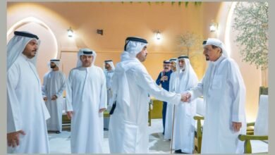 حاكم عجمان وولي عهده يستقبلان المهنئين بحلول شهر رمضان الكريم 2 حاكم عجمان وولي عهده يستقبلان المهنئين بحلول شهر رمضان الكريم