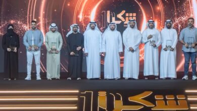 سلطان بن أحمد القاسمي يكرّم الفائزين بالدورة الـ 10 من جائزة "شكراً"