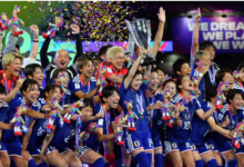 اليابان تتوج بكأس آسيا للسيدات أمام حضور جماهيري قياسي