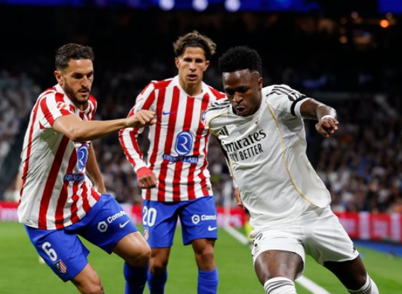 ديربي مدريد.. الريال يعاقب أتلتيكو بثلاثية لاتينية 1 ديربي مدريد.. الريال يعاقب أتلتيكو بثلاثية لاتينية