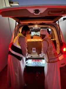 "واجب" و"فخر" ينفذان حملة المير الرمضاني بأبوظبي 2 "واجب" و"فخر" ينفذان حملة المير الرمضاني بأبوظبي