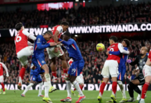 من لقاء أرسنال وتشيلسي