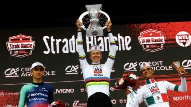 "الإمارات للدراجات" يتوج بلقب سباق سترداي بيانكي في إيطاليا 5 "الإمارات للدراجات" يتوج بلقب سباق سترداي بيانكي في إيطاليا